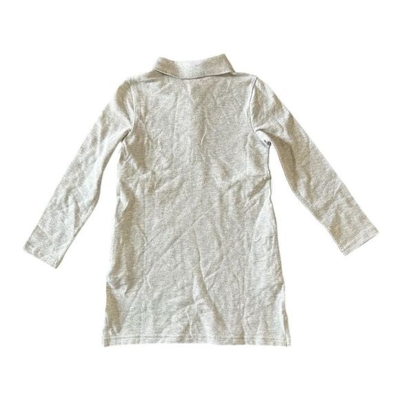 Grey Slub Jersey Henley Shirt Polo Ralph Lauren - Picture 2 of 5